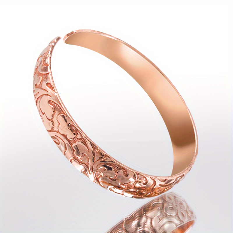 Bohemian Style Copper Women's Bangle Cuff Bracelet